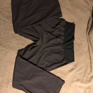 Grey Maternity Cherokee Scrub Pants